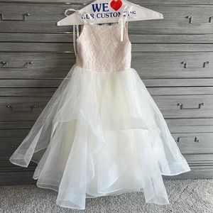 Flower girl dress - Hayley Paige size 5 excellent condition